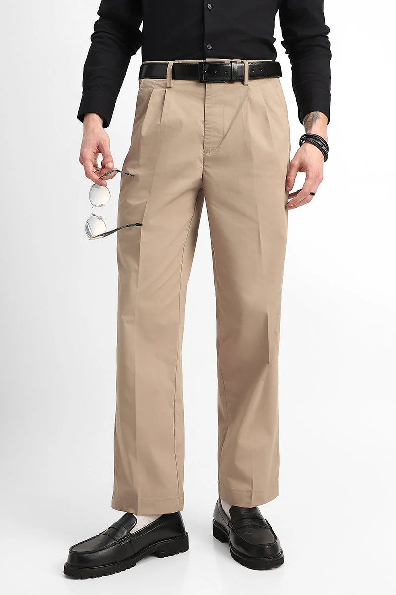 SNITCH Stretch Relaxed Fit Trousers